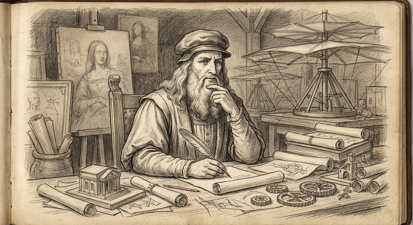 The Amazing Story of Leonardo da Vinci