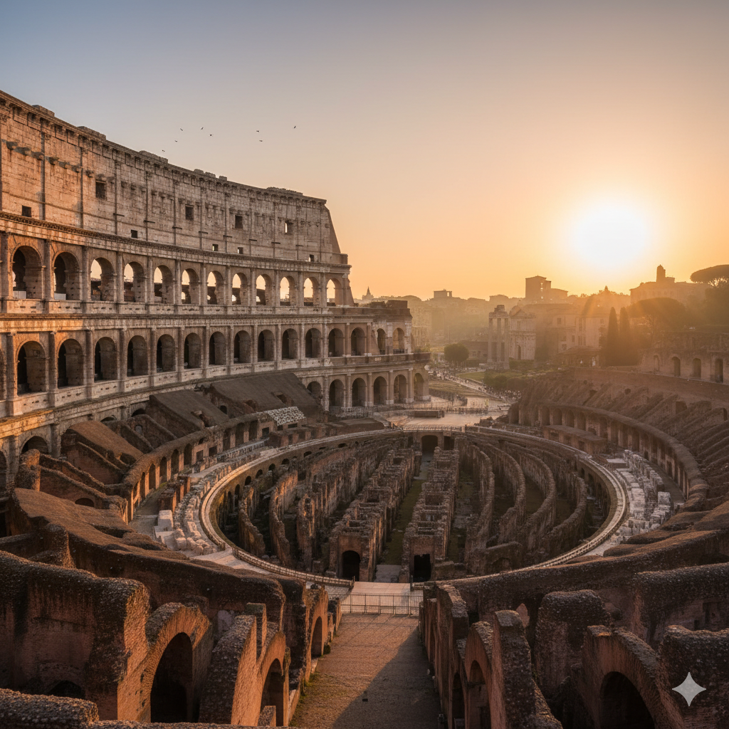 The Colosseum at Dawn
