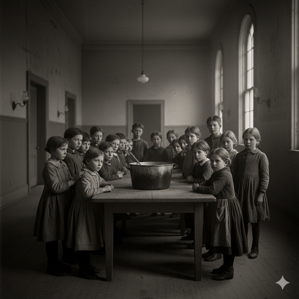 The orphanage hall