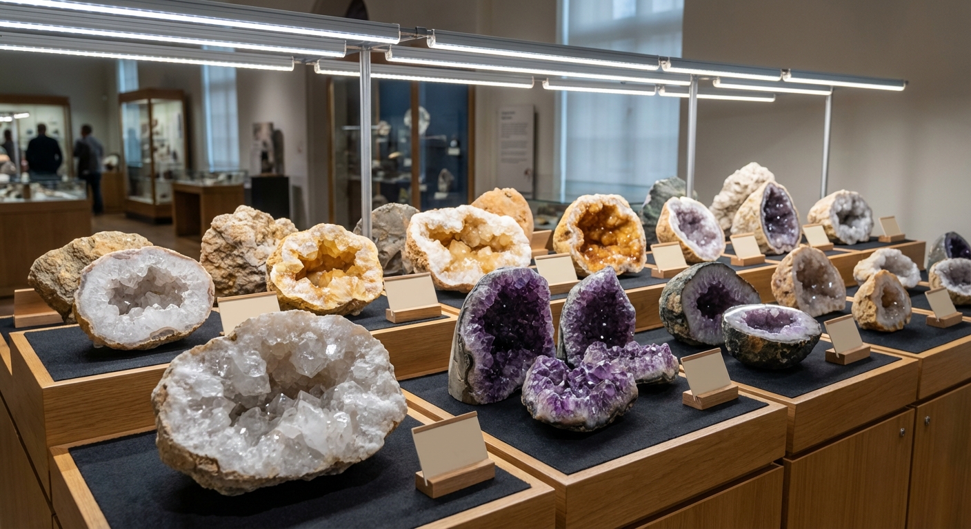 Types of Geode Crystals