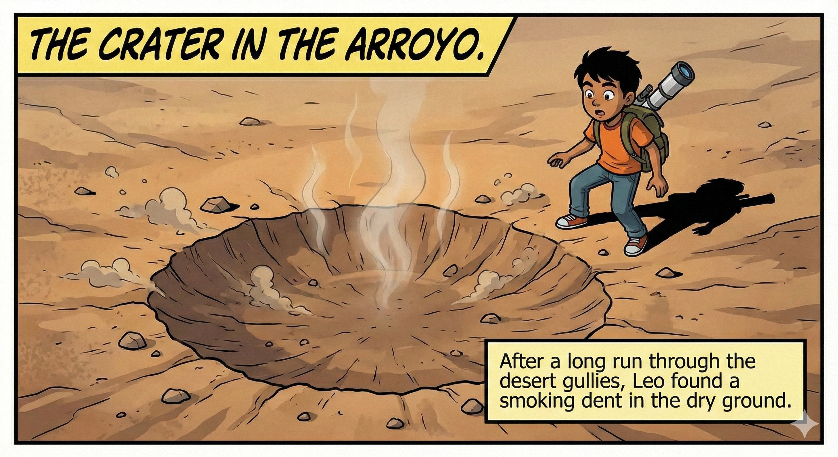 The Crater in the Arroyo