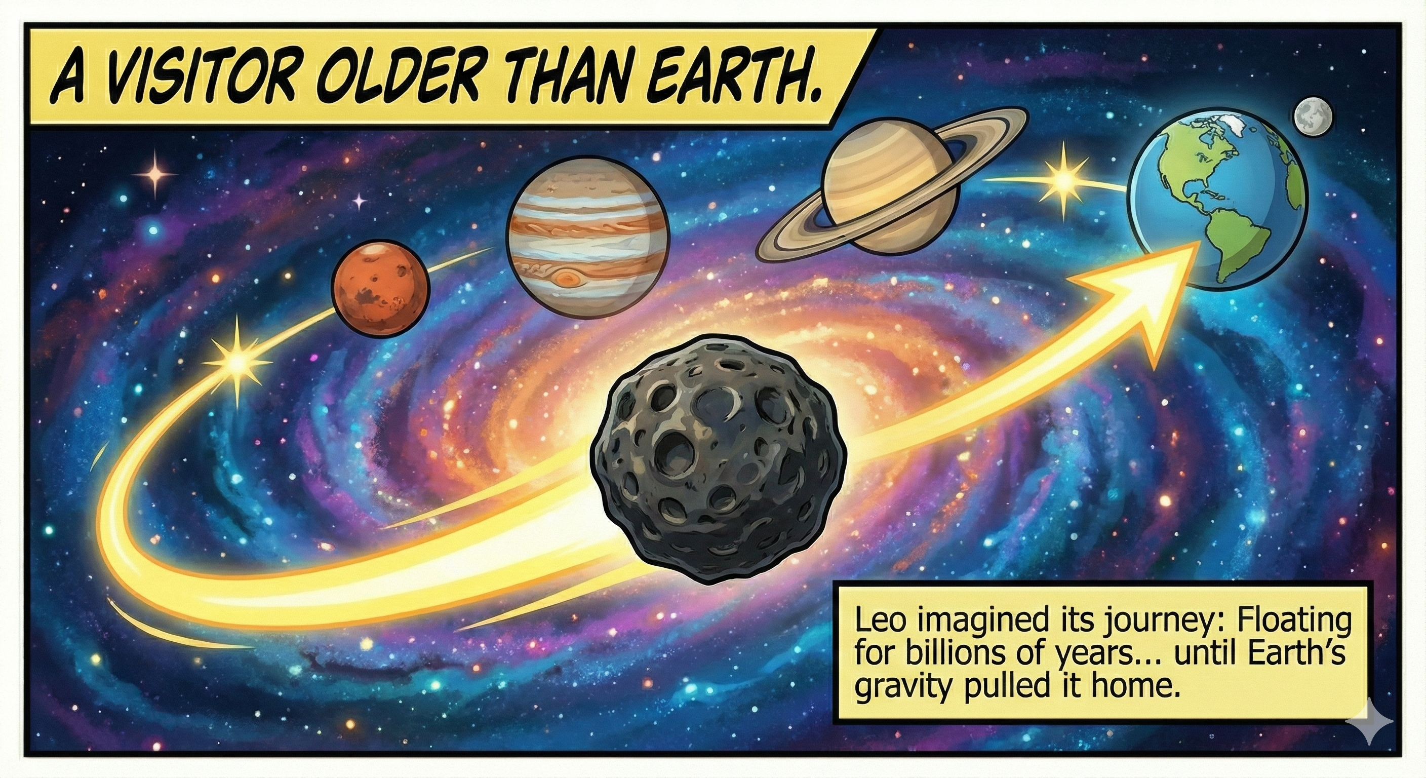 A Visitor Older Than Earth