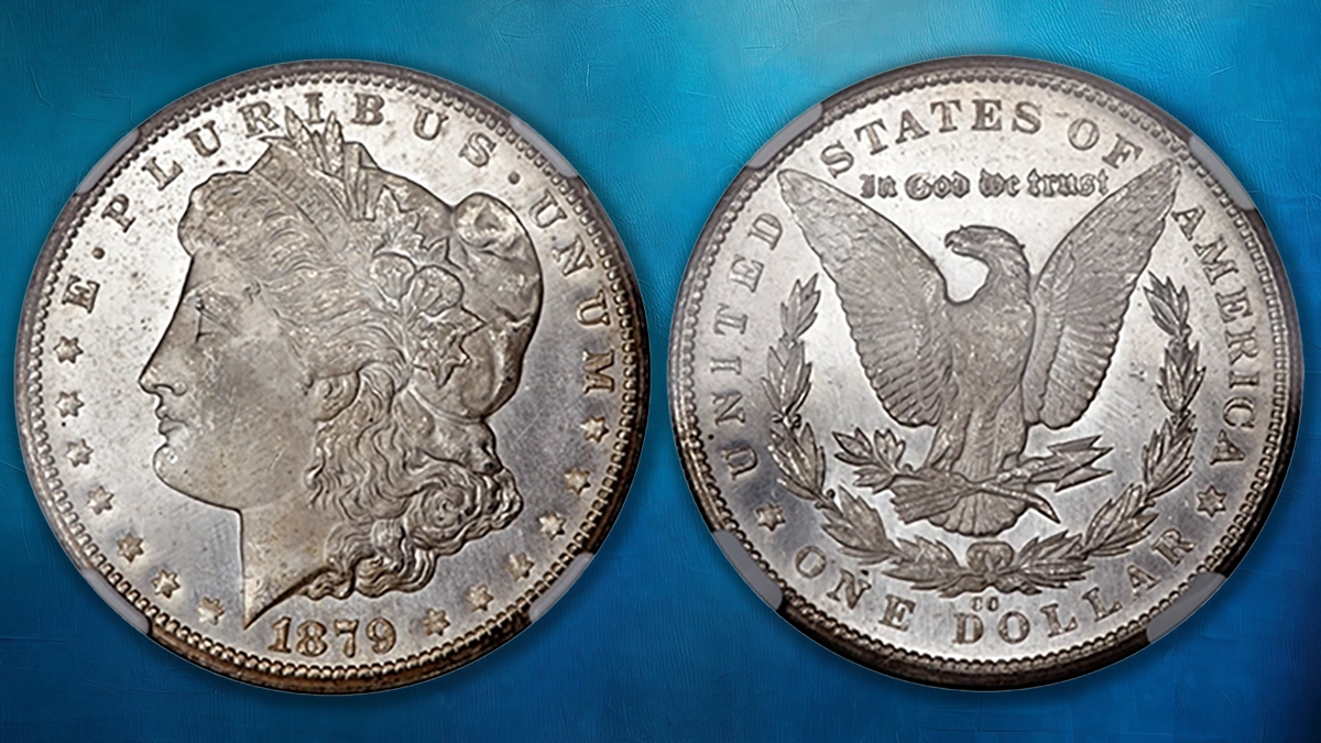 1879 Carson City Morgan Dollar with CC mint mark