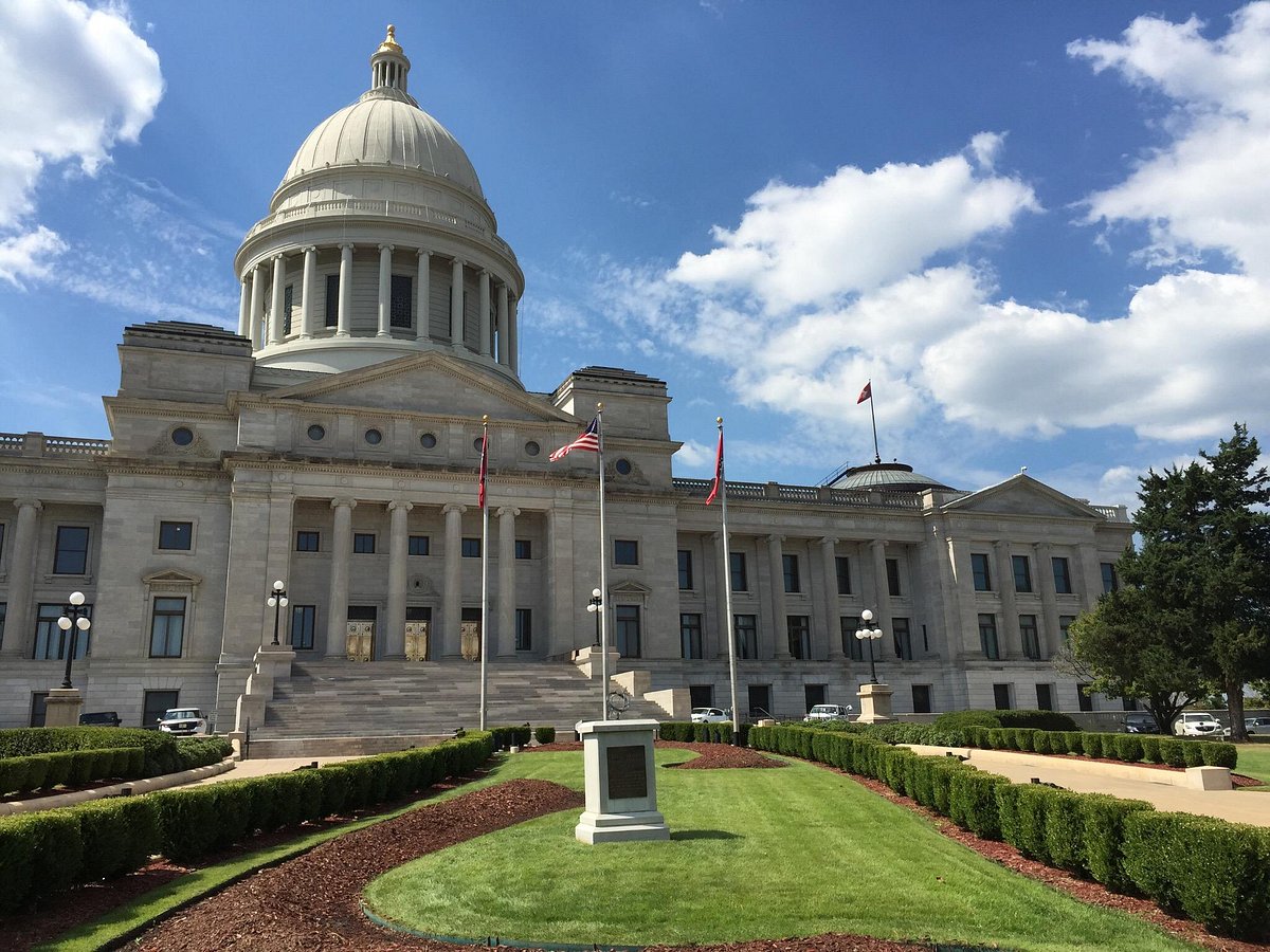 Arkansas State Capitol building in Little Rock