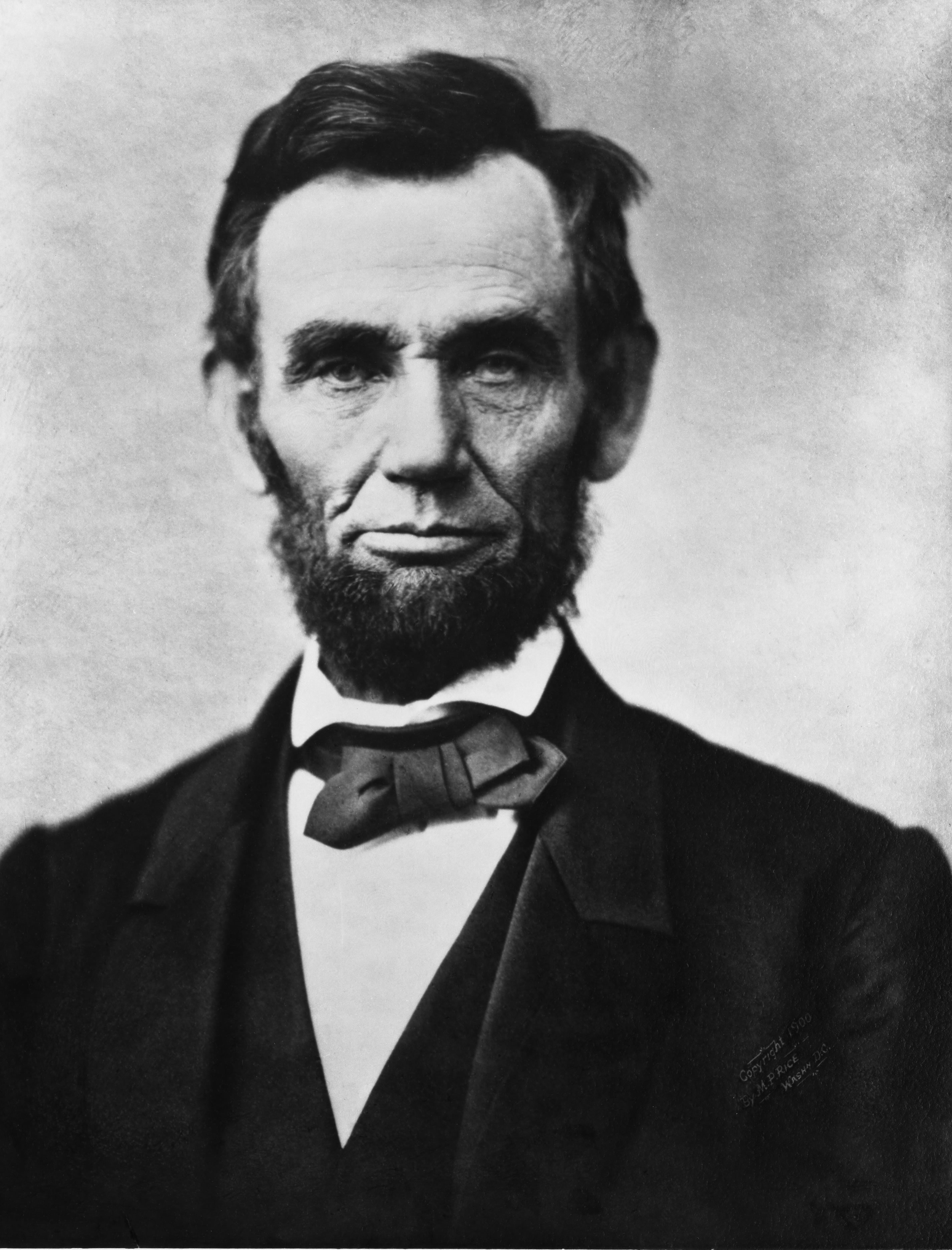 Abraham Lincoln, the sixteenth President of the United States.