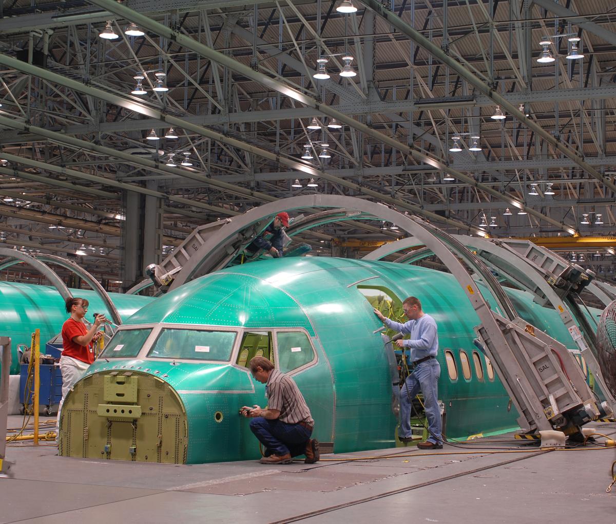 Airplane Factory in Wichita