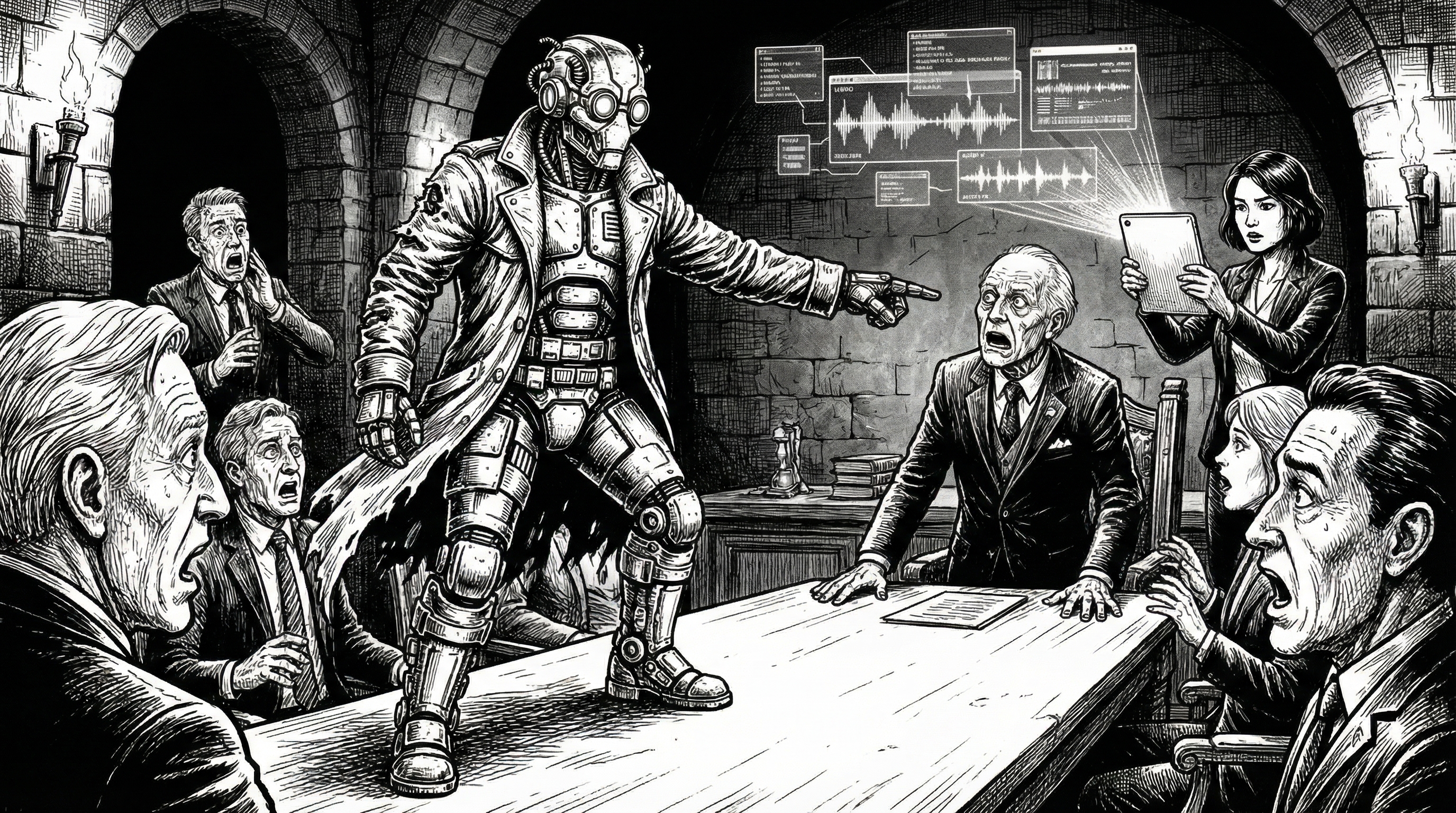 Panel 2 - Confrontation