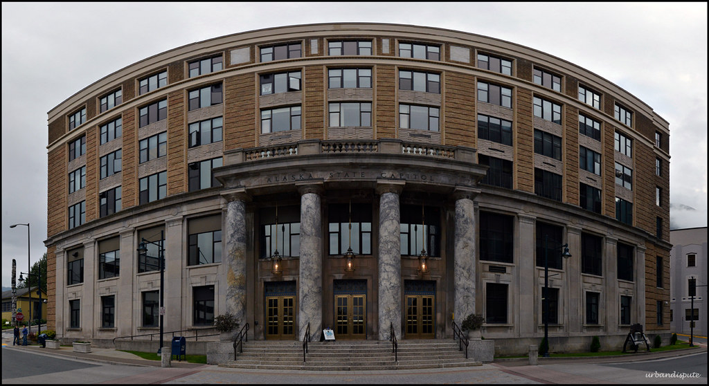 Alaska State Capitol building in Juneau