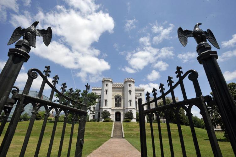 Old Louisiana State Capitol - Gothic Castle on Mississippi River